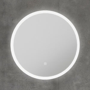 NxtGen Oregon LED 600mm Round Illuminated Bathroom Mirror with Demist Pad - 7462