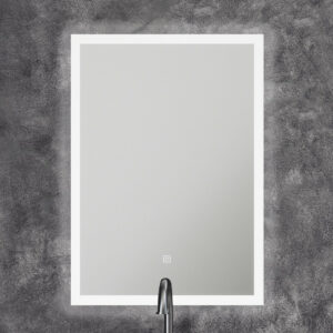 NxtGen Ohio LED 500x700mm Illuminated Bathroom Mirror with Shaver Socket and Demist Pad - 7465