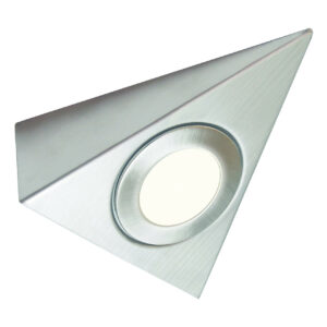 NxtGen Florida Triangle LED Under Cabinet Light 2.6W Warm White 100° Brushed Nickel - 7487