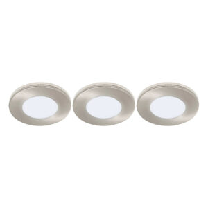 NxtGen Alabama Slim LED Under Cabinet Light 2W (3 Pack) Daylight Brushed Nickel - 7503