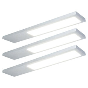 NxtGen Alabama Aluminium LED Under Cabinet Light 4W (3 Pack) Warm White - 7504