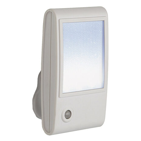 Firstlight Sparkle LED Night Light 0.4W Automatic Dusk Til Dawn White in White - 8372WH