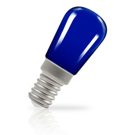 Crompton Pygmy LED Light Bulb E14 1.3W (15W Eqv) Blue IP65 Coloured - 9073