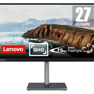 66F5GAC2UK Lenovo L27q-38 27" 2K QHD Monitor (75 Hz)