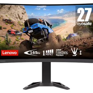 66F3GAC2UK Lenovo G27c-30 27" FHD Curved Gaming Monitor wih Eyesafe (VA