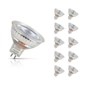 Ledvance LED MR16 Bulbs 8W GU5.3 12V Dimmable (10 Pack) Cool White - AC45662