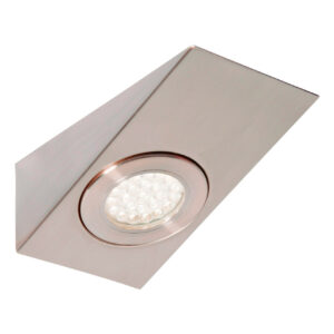 Culina Lago LED Wedge Under Cabinet Light 1.5W Cool White Opal and Satin Nickel - CUL-21627