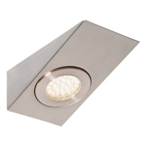 Culina Lago LED Wedge Under Cabinet Light 1.5W Daylight Opal and Satin Nickel - CUL-25220