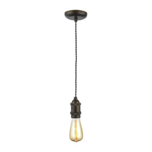 Inlight Dale E27 Pendant Cord Set Bronze & Black - INL-27988-BRZ