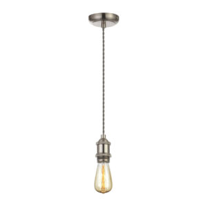 Inlight Dale E27 Pendant Cord Set Satin Nickel - INL-27988-SNIC