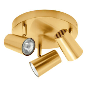 Inlight Harvey 3-Light Ceiling Spotlight Satin Brass - INL-31776-SBRS