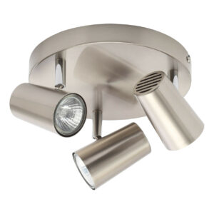 Inlight Harvey 3-Light Ceiling Spotlight Satin Nickel - INL-31776-SNIC