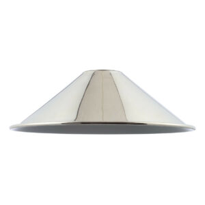 Inlight Rigel 236mm Diner Lamp Shade Polished Nickel - INL-33818-PNIC