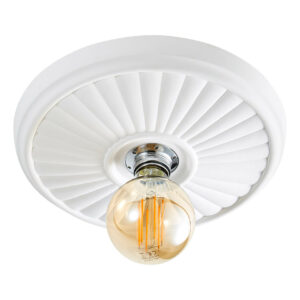 Inlight 300mm Lucena Paintable Ceiling Mount White - INL-37217