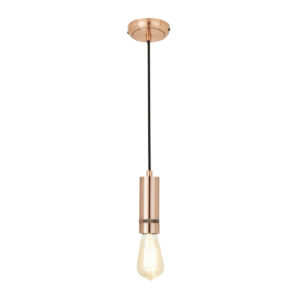 Inlight Rimini E27 Pendant Cord Set Brushed Copper - INL-37894-BCOP