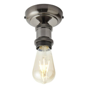 Inlight Padua Lampholder Pewter - INL-38239-PEW