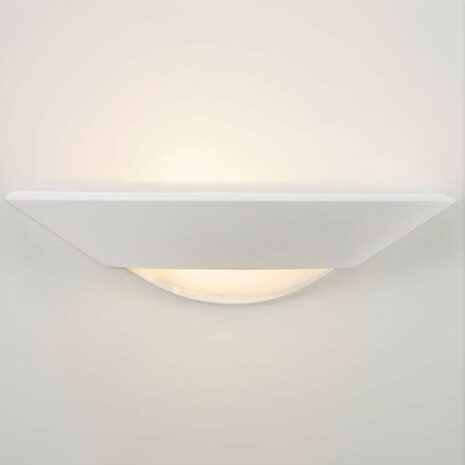 Inlight Teide Paintable Wall Uplighter White - INL-38609