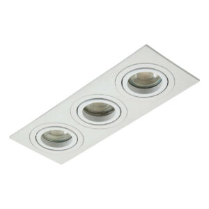 Inlight Pasto Triple Adjustable Downlight White - INL-38619-WHT