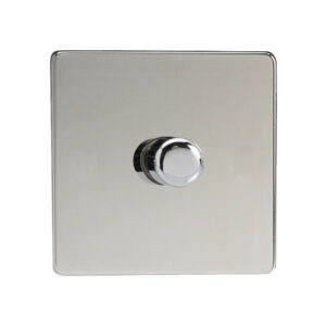 Varilight LED V-Pro Urban 1 Gang Rotary Dimmer Switch Polished Chrome - JDCP401S