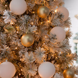 Festive Indoor & Outdoor 8ft Christmas Tree Sparkle Lights 1500 Warm White LEDs - P011315