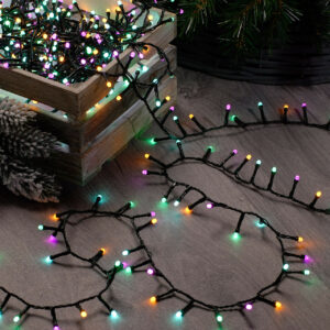 Festive 24.9m Indoor & Outdoor Glow-Worm String Lights 1000 Aurora LEDs - P032641