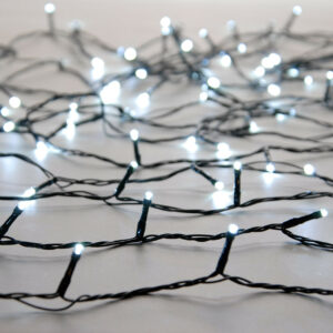 Festive 15.9m Indoor & Outdoor Multifunction Christmas Fairy Lights 200 White LEDs - P041825