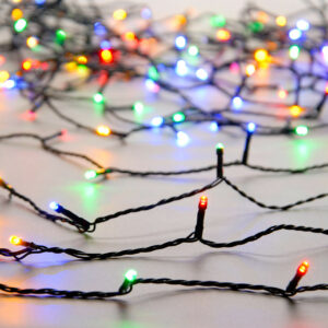 Festive 15.9m Indoor & Outdoor Multifunction Christmas Fairy Lights 200 Multicoloured LEDs - P041827