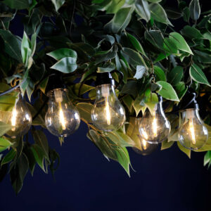 Festive LED Filament Connectable Outdoor Festoon Light Warm White Clear - P043934