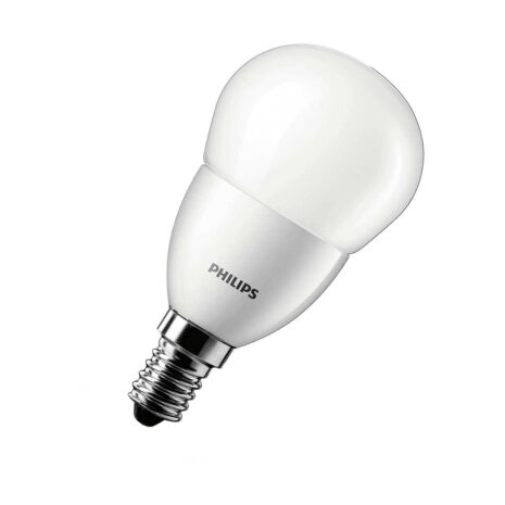 Philips Golfball LED Light Bulb E14 3W (25W Eqv) Warm White Opal - 8718291786979