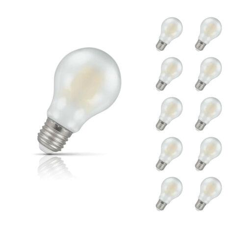 Crompton GLS LED Light Bulb Dimmable E27 5W (40W Eqv) Warm White 10-Pack Pearl - 5945