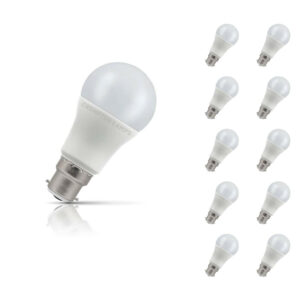 Crompton GLS LED Light Bulb Dimmable B22 11W (75W Eqv) Warm White 10-Pack - 11816