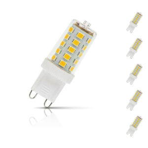 Prolite G9 Capsule LED Light Bulb Dimmable 3.5W (30W Eqv) Warm White 5-Pack - G9LED35W27D