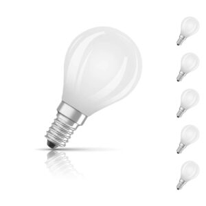 Ledvance Golfball LED Light Bulb E14 5.5W (60W Eqv) Warm White 5-Pack - AC45152