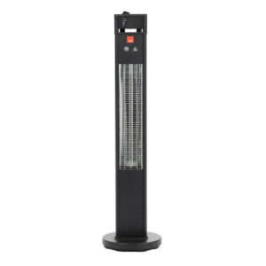 Zink Radiant Blaze 1600W Floor Standing Patio Heater - ZR-32300-BLK