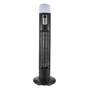 Zink Radiant Amber 3000W Floor Standing Patio Heater with LED Light - ZR-37442-GMTL