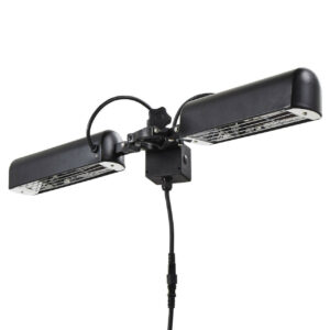 Zink Radiant Topaz 2 x 800W Parasol Heater - ZR-37448-BLK