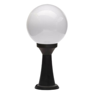 Coast York Globe Post Lantern Black - CZ-31812-BLK