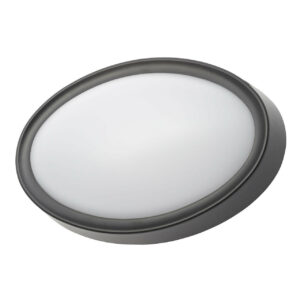 Coast Oxford 8W LED Oval Bulkhead Black - CZ-31751-BLK