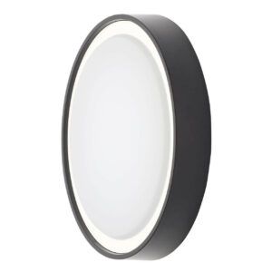 Coast Ripon 15W LED Round Bulkhead Black - CZ-31745-BLK