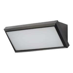 Coast Luton 12W LED Wedge Bulkhead Black - CZ-31746-BLK