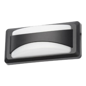 Coast Poole 12.5W LED Up and Down Wall Light Black - CZ-31749-BLK