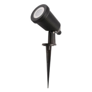 Coast Wells Garden Dual Mount Ground or Spike Light Black - CZ-31806-BLK