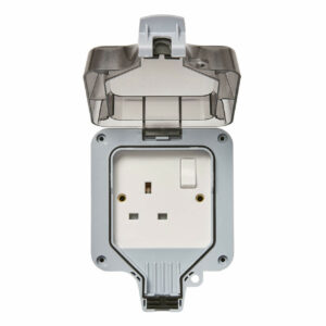 Zink 1 Gang IP66 13A Socket - ZN-38865