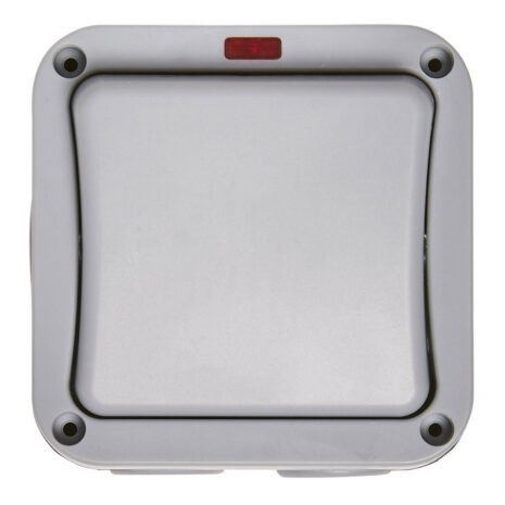 Zink 1 Gang 1 Way IP66 20A Switch - ZN-38866