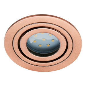 Spa Cali Tiltable Downlight Brushed Copper - SPA-30841-BRCOP