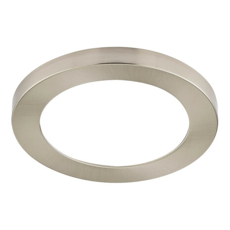 Spa 164mm Tauri LED Flush Ceiling Light Ring Satin Nickel - SPA-35713