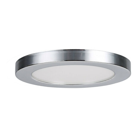 Spa 164mm Tauri LED Flush Ceiling Light Ring Chrome - SPA-35716