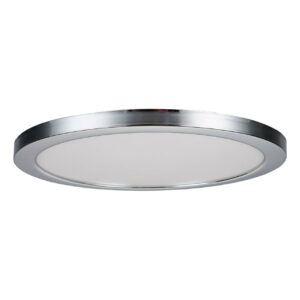 Spa 290mm Tauri LED Flush Ceiling Light Ring Chrome - SPA-35722