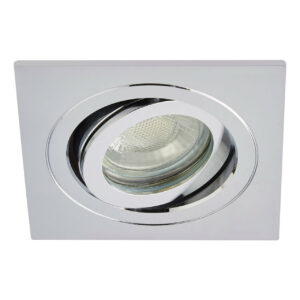 Spa Cali Square Tiltable Downlight Chrome - SPA-35727