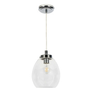 Spa BRYN Tulip Pendant Light Chrome - SPA-41223-CHR